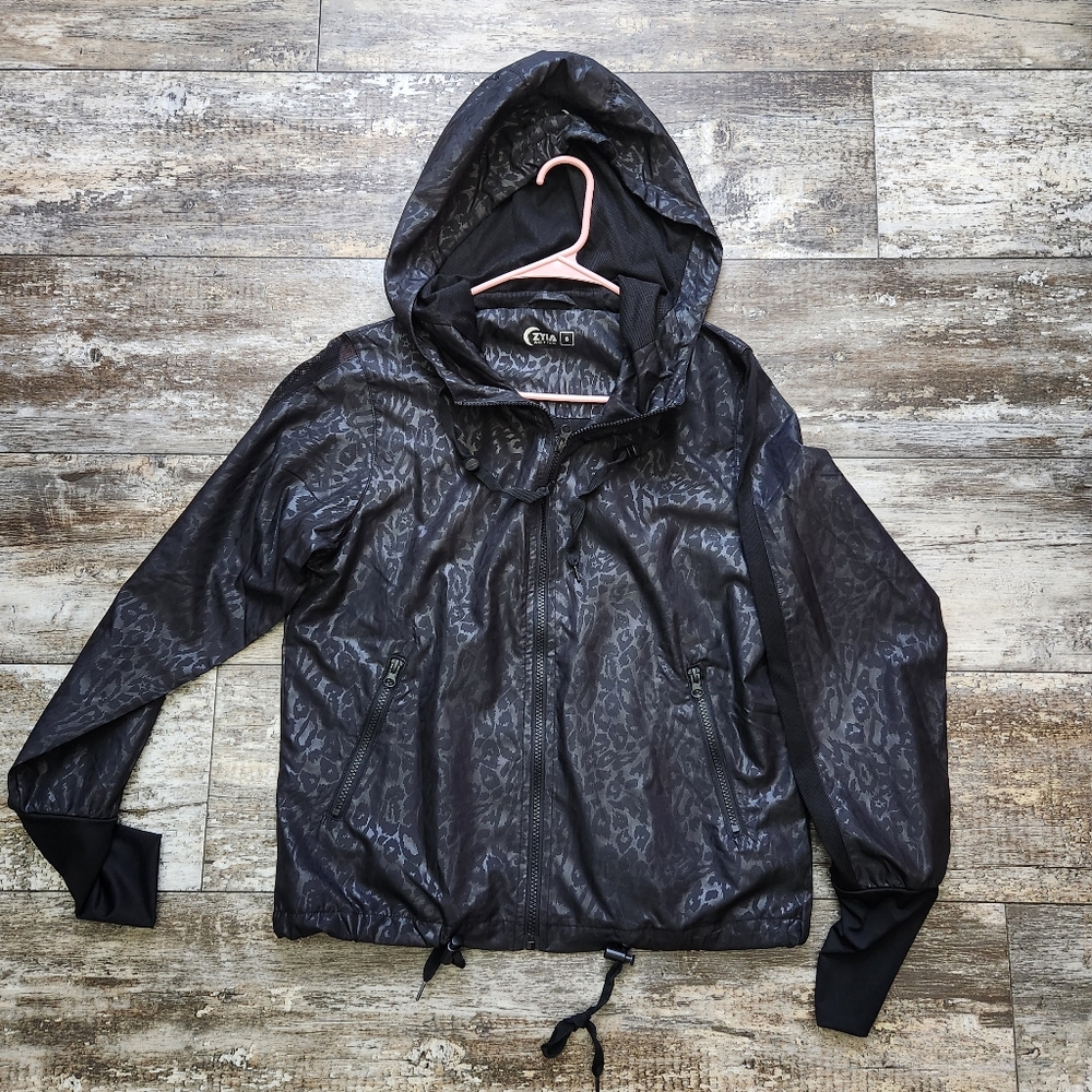 Zyia Leopard Windbreaker